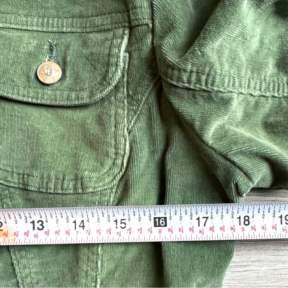 Live a Little Olive Corduroy Jacket - Picture 4 of 8
